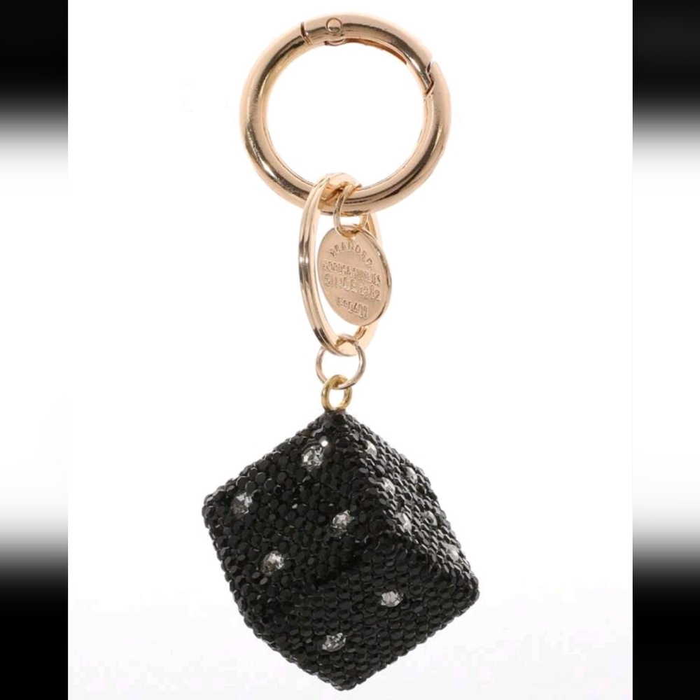 Large Dice Bag Charm/ Keychain New, Color Opts, Price For 1 Charm - Picture 6 of 11